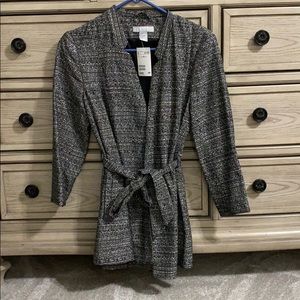 Black/white blazer